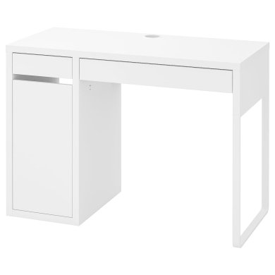 IKEA Письменный стол MICKE Белый (ИКЕА МИКЕ) 80213074