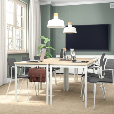 IKEA Офісне крісло LAKTARE Сірий (ИКЕА ЛАКТАРА) 49503250 фото - 5