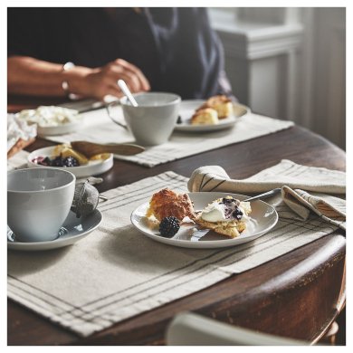 Сервировочный коврик VARARV 35x45 см Серый - 4 IKEA Сервировочный коврик VARARV 35x45 см Серый (ИКЕА ВАРАРВ) 20545849 фото - 4