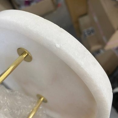 УЦІНКА Підставка для прикрас Homla DITA Золотий brak/236609 фото - 2