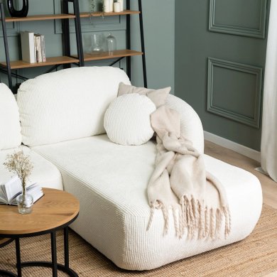 Розкладний диван Mebel Elit OLE R Кремовий - 6 Розкладний диван Mebel Elit OLE R Кремовий MLK.OLIO/ELMA04/NARP фото - 6