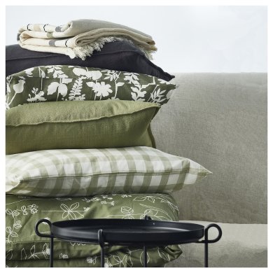 IKEA Декоративна наволочка ROTVECKLARE 50х50 см Принт (ИКЕА РОТВЕККЛАР) 00585049 фото - 4