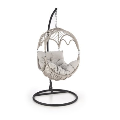 Подвесное кресло-кокон Halmar RASMUS Пепельный - 5 Подвесное кресло-кокон Halmar RASMUS Пепельный V-CH-RASMUS-FOT фото - 5