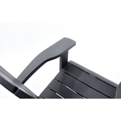 Садове крісло-качалка Keter ROCKING ADIRONDACK Графіт 253276 фото - 2