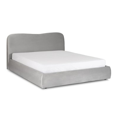 Кровать Mebel Elit BRISTOL Welur 140x200 см Серый ME.BRISTOL/140/P/V/LOZZPOJ фото - 4
