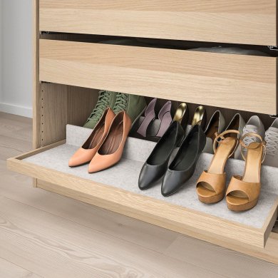 IKEA Висувна полиця зі вставкою для взуття KOMPLEMENT (ИКЕА КОМПЛИМЕНТ) 69332078 фото - 2