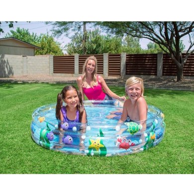 Надувной детский бассейн Bestway 51004 152х30 см Принт BES51004 фото - 2