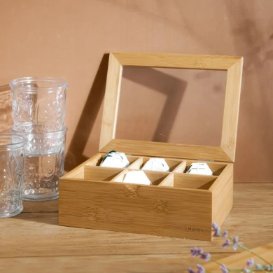 Органайзер Homla BAMBOU 21x8 см | Дерево - 7 Органайзер Homla BAMBOU 21x8 см | Дерево 163011 фото - 7