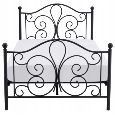 Кровать Mebel Elit LORDI 120x200 см | Черный - 3 Кровать Mebel Elit LORDI 120x200 см | Черный ME.LORDI/120/CZ/LOZ фото - 3