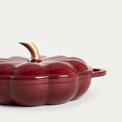 Каструля з кришкою Homla GHOST TOWN 1,5 л Бордовий 241701 фото - 3