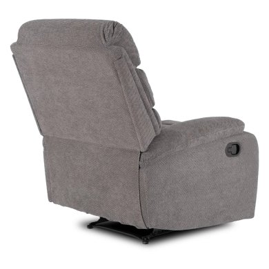 Крісло м'яке розкладне з реклайнером Mebel Elit KOBE 2 Сірий ME.KOBE/P/T/FW фото - 7