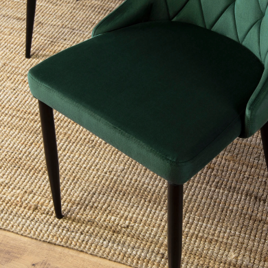 Обеденный стул Mebel Elit CORK Welur Зеленый ME.CORK/Z/V/K фото - 10