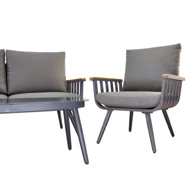 Комплект садових меблів Garden Line ALM8151 Сірий ALM8151 фото - 10