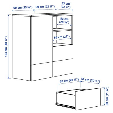 IKEA SMASTAD / PLATSA (ИКЕА СМАСТАД/ПЛАЦА) 99549892 фото - 2
