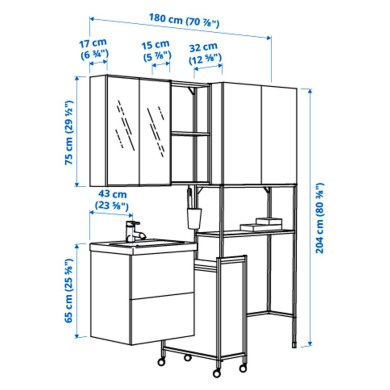 IKEA ENHET (ИКЕА ЭНХЕТ) 79546432 фото - 4