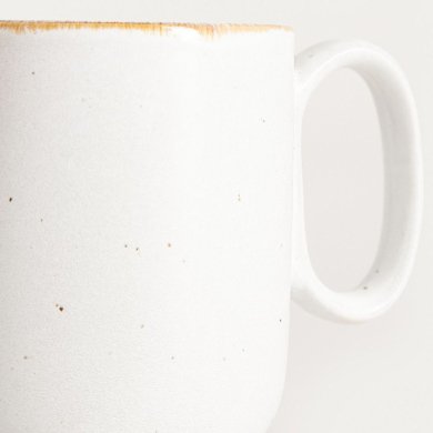 Кружка Homla LUNELLE 400 мл Кремовий 241764 фото - 2