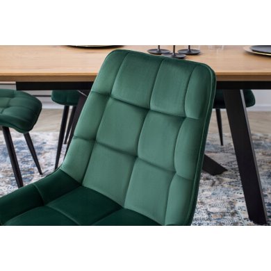 Обідній стілець Mebel Elit RIO Welur Зелений - 12 Обідній стілець Mebel Elit RIO Welur Зелений ME.RIO/Z/V/K фото - 12