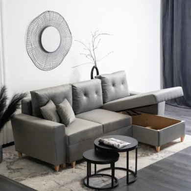 Раскладной диван Mebel Elit MATEO Серый MGK.MATEO-ser фото - 8