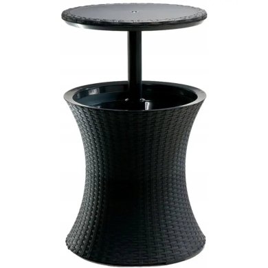 Садовий стіл-бар Keter COOL BAR Графіт - 2 Садовий стіл-бар Keter COOL BAR Графіт 230903-1 фото - 2