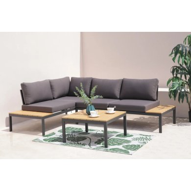 Комплект садовой мебели Garden Line ALM8137 Серый - 6 Комплект садовой мебели Garden Line ALM8137 Серый ALM8137 фото - 6