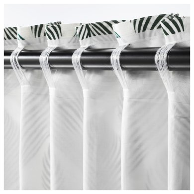 IKEA Гардины FJADERKLINT (ИКЕА FJÄDERKLINT) 90369098 фото - 6