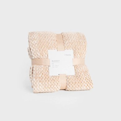 Плед Homla GALEN 150x200 см Бежевый 240134 фото - 4