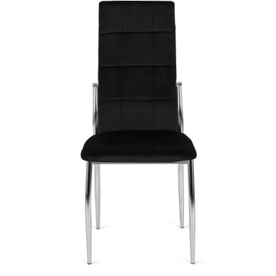 Обеденный стул Mebel Elit MOLLY Welur Черный - 2 Обеденный стул Mebel Elit MOLLY Welur Черный ME.MOLLY/CZ/CH/V/K фото - 2