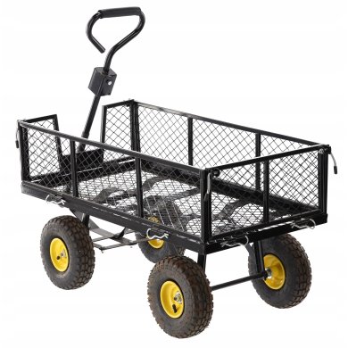 Садовая тележка Garden Line 120 л Черный - 2 Садовая тележка Garden Line 120 л Черный WOZ6858 фото - 2