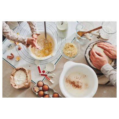 Набір мисок для тіста VISPAD - 13 IKEA Набір мисок для тіста VISPAD (ИКЕА ВИСПАД) 50421791 фото - 13