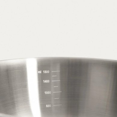Набір мисок Homla ONTARIO 22/27,5 см 2 шт Сріблястий 243081 фото - 5