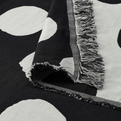 IKEA Плед KLYNNETAG 130х170 см Принт (ИКЕА КЛИННЕТАГ) 10572225 фото - 3