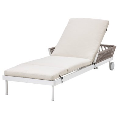 IKEA Шезлонг SEGERON Бежевый (ИКЕА СЕГЕРОН) 79494857