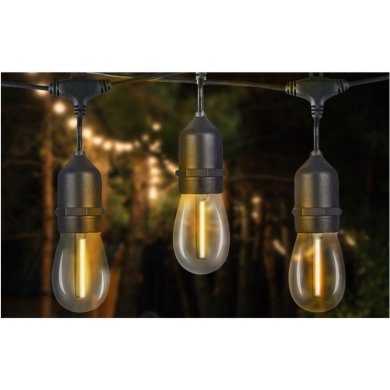 Декоративна гірлянда на сонячній батареї Garden Line 10 LED 4 м Теплий-білий - 3 Декоративна гірлянда на сонячній батареї Garden Line 10 LED 4 м Теплий-білий SOL3675 фото - 3