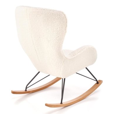 Крісло-качалка м'яке Halmar Liberto-2 Бежевий V-CH-LIBERTO_2-FOT-KREMOWY фото - 4