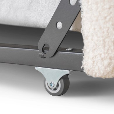 Раскладная кушетка Mebel Elit VILLEMO Boucle 120x200 см Кремовый ME.VILLEMO/120/90/KR/TB/LOZWYS фото - 7
