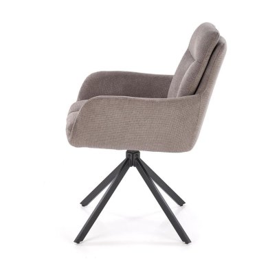 Обеденный стул поворотный Halmar K536 Пепельный V-CH-K/536-KR-POPIELATY фото - 4