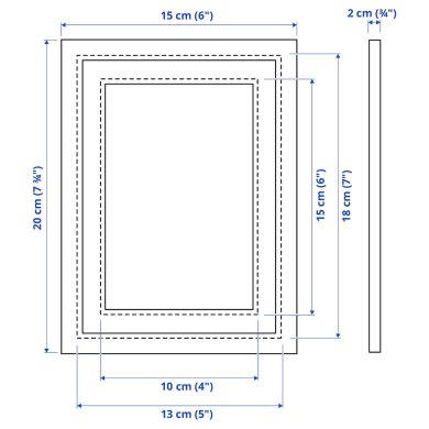 IKEA Рамка SILVERHOJDEN (ИКЕА СИЛЬВЕРХОЙДЕН) 40370400 фото - 7