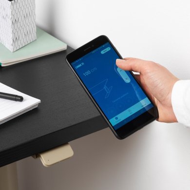 IKEA Письменный стол для работы сидя/стоя IDASEN Чорний (ИКЕА ИДАСЕН) 69280927 фото - 18