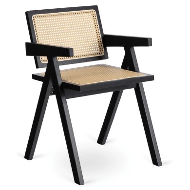 Обеденный стул Mebel Elit MADERA Черный ME.MADERA/KR/RT/CZ/DK/K