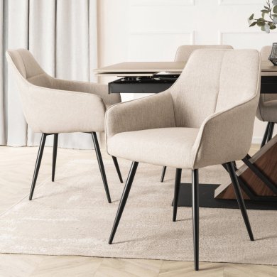 Обеденный стул Mebel Elit PALMA Бежевый ME.PALMA/BZ/CZ/T/K фото - 7