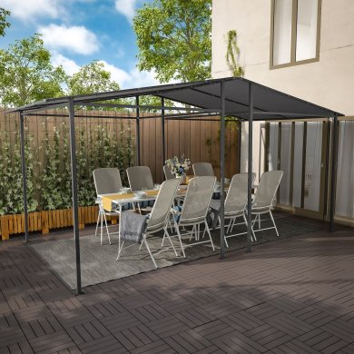 Садовая беседка GUNNON 2,3x2,3 м Серый - 5 IKEA Садовая беседка GUNNON 2,3x2,3 м Серый (ИКЕА ПУШКА) 20468855 фото - 5