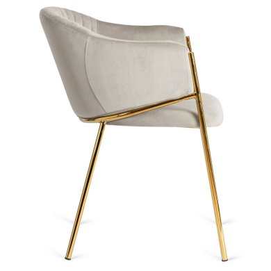 Обідній стілець Mebel Elit INNES Welur Сірий ME.INNES/P/ZL/V/K фото - 3