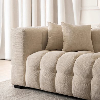 Диван Mebel Elit MODERNO 2S Кремовый ME.MODERNO2S/KR/TB/SOF фото - 6