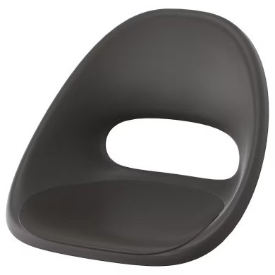 IKEA Сидіння зі спинкою ELDBERGET Темно-сірий 20475097