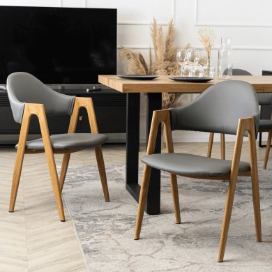 Обідній стілець Mebel Elit WILLY Сірий ME.WILLY/P/E/K фото - 5