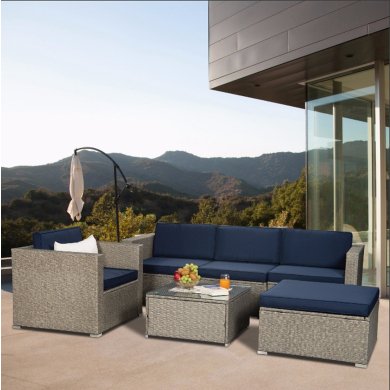 Комплект садових меблів Favora BLOOMIE Бежевий WS601 фото - 13