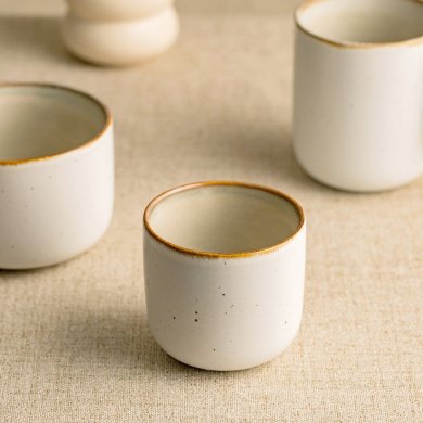 Кружка Homla LUNELLE 200 мл Кремовий 241762 фото - 3