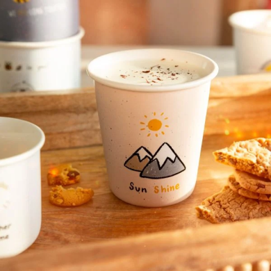 Кружка Homla ANNBEE 250 мл | Сірий / Принт 218283 фото - 3