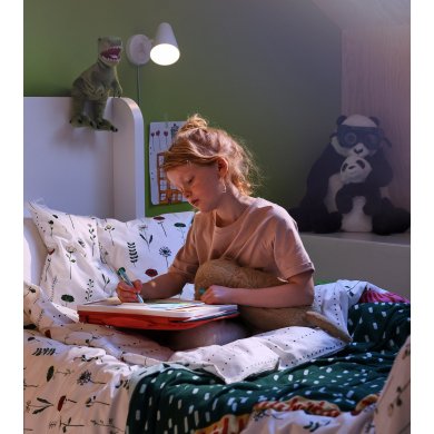 Комплект постільної білизни NATTSLANDA 150x200 см Принт - 7 IKEA Комплект постільної білизни NATTSLANDA 150x200 см Принт (ИКЕА НАТТСЛАНДА) 20508012 фото - 7