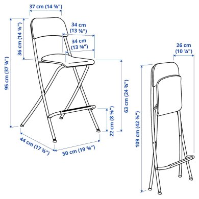 IKEA NORBERG/FRANKLIN (ИКЕА НОРБЕРГ/ФРАНКЛИН) 49480847 фото - 4
